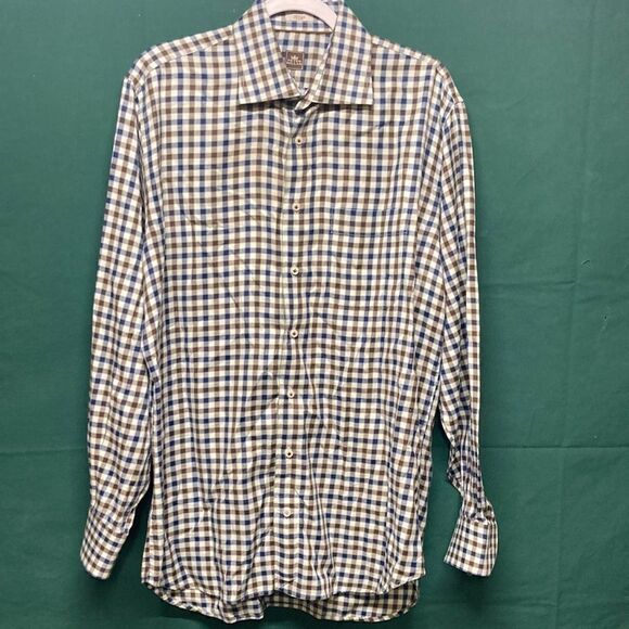 Peter Millar button down long sleeve shirt men’s size large (OKPM-08-065) - Picture 1 of 12